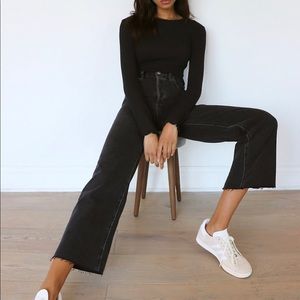 The Farrah High Rise Wide Leg - Denim Forum